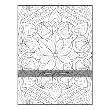 100 Amazing Patterns Adult Coloring Book for Relaxation