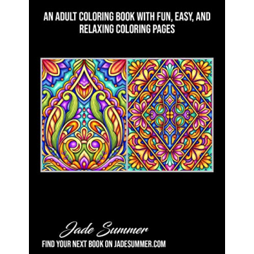 100 Amazing Patterns Adult Coloring Book for Relaxation