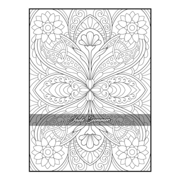 100 Amazing Patterns Adult Coloring Book for Relaxation