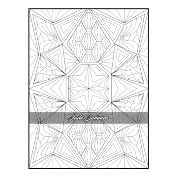 100 Amazing Patterns Adult Coloring Book for Relaxation