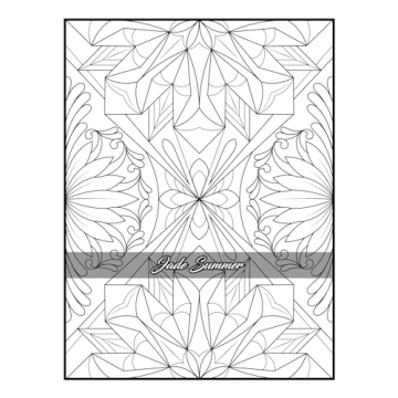 100 Amazing Patterns Adult Coloring Book for Relaxation