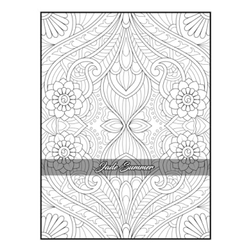 100 Amazing Patterns Adult Coloring Book for Relaxation