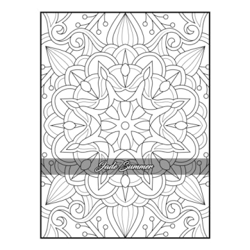 100 Amazing Patterns Adult Coloring Book for Relaxation