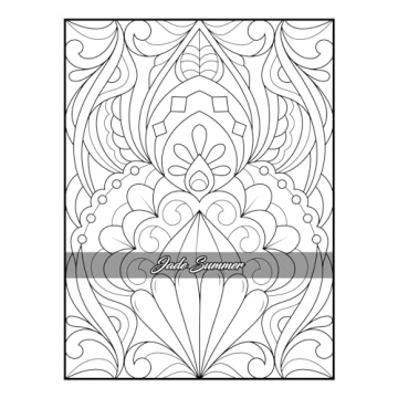 100 Amazing Patterns Adult Coloring Book for Relaxation
