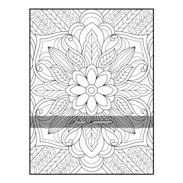 100 Amazing Patterns Adult Coloring Book for Relaxation
