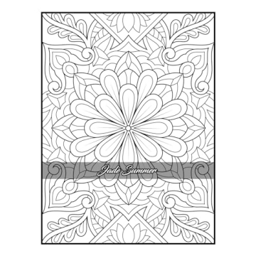 100 Amazing Patterns Adult Coloring Book for Relaxation