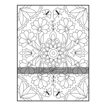 100 Amazing Patterns Adult Coloring Book for Relaxation