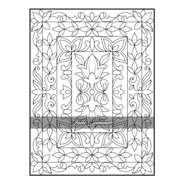 100 Amazing Patterns Adult Coloring Book for Relaxation