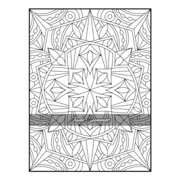 100 Amazing Patterns Adult Coloring Book for Relaxation