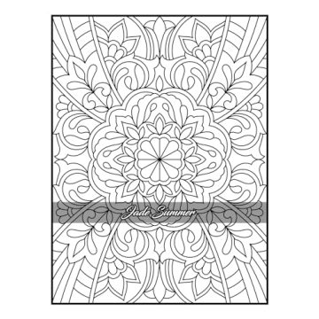 100 Amazing Patterns Adult Coloring Book for Relaxation