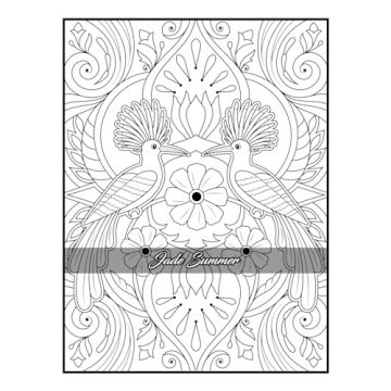 100 Amazing Patterns Adult Coloring Book for Relaxation