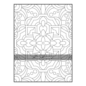 100 Amazing Patterns Adult Coloring Book for Relaxation