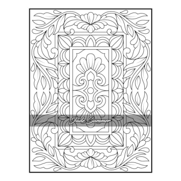100 Amazing Patterns Adult Coloring Book for Relaxation