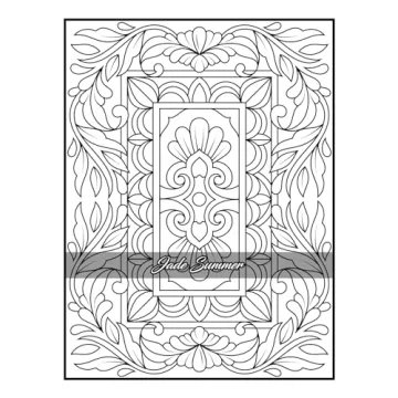 100 Amazing Patterns Adult Coloring Book for Relaxation