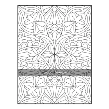 100 Amazing Patterns Adult Coloring Book for Relaxation