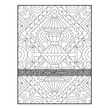 100 Amazing Patterns Adult Coloring Book for Relaxation