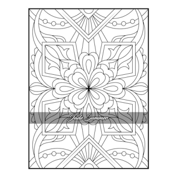 100 Amazing Patterns Adult Coloring Book for Relaxation
