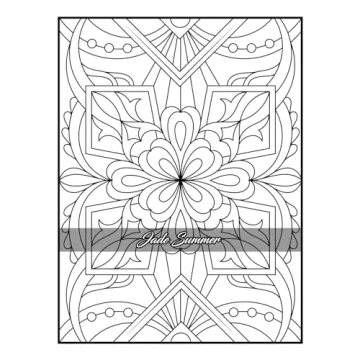100 Amazing Patterns Adult Coloring Book for Relaxation