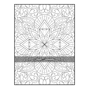 100 Amazing Patterns Adult Coloring Book for Relaxation