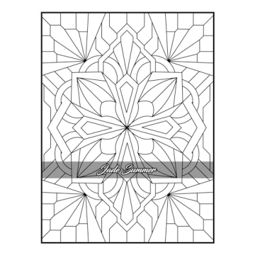 100 Amazing Patterns Adult Coloring Book for Relaxation