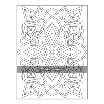 100 Amazing Patterns Adult Coloring Book for Relaxation