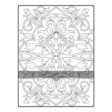 100 Amazing Patterns Adult Coloring Book for Relaxation