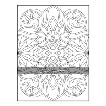 100 Amazing Patterns Adult Coloring Book for Relaxation
