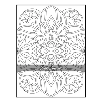 100 Amazing Patterns Adult Coloring Book for Relaxation