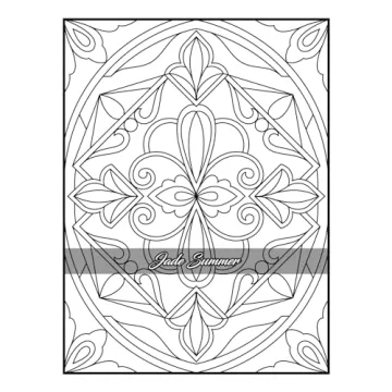 100 Amazing Patterns Adult Coloring Book for Relaxation