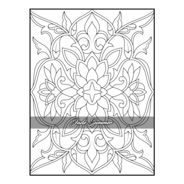 100 Amazing Patterns Adult Coloring Book for Relaxation