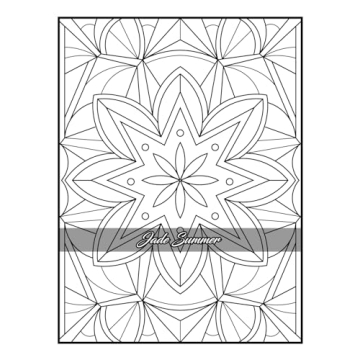 100 Amazing Patterns Adult Coloring Book for Relaxation