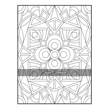 100 Amazing Patterns Adult Coloring Book for Relaxation