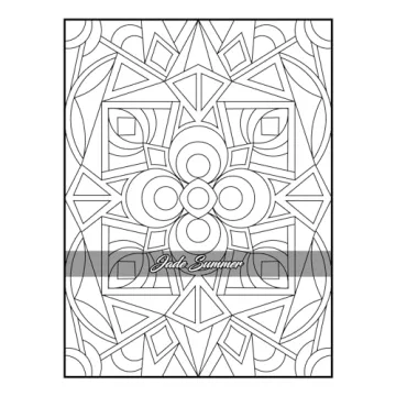 100 Amazing Patterns Adult Coloring Book for Relaxation