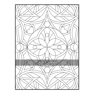100 Amazing Patterns Adult Coloring Book for Relaxation