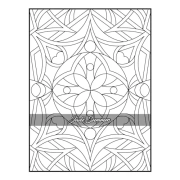 100 Amazing Patterns Adult Coloring Book for Relaxation