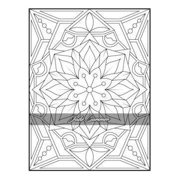 100 Amazing Patterns Adult Coloring Book for Relaxation