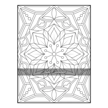 100 Amazing Patterns Adult Coloring Book for Relaxation