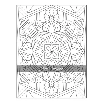 100 Amazing Patterns Adult Coloring Book for Relaxation