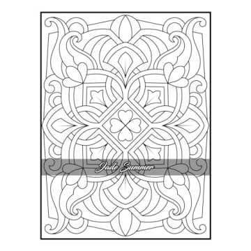 100 Amazing Patterns Adult Coloring Book for Relaxation