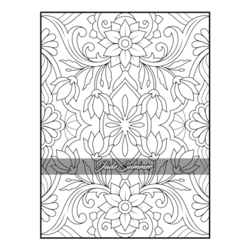 100 Amazing Patterns Adult Coloring Book for Relaxation