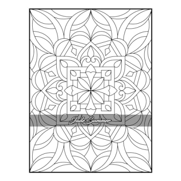 100 Amazing Patterns Adult Coloring Book for Relaxation