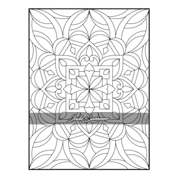 100 Amazing Patterns Adult Coloring Book for Relaxation