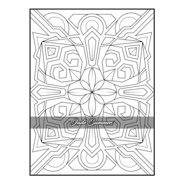 100 Amazing Patterns Adult Coloring Book for Relaxation