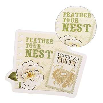 FaCraft Scrapbooking Supplies Vintage Ephemera 50 PCS