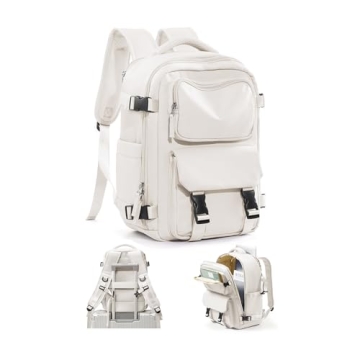 Travel Carry on Laptop Backpack for Women Men - Expandable, Waterproof, Casual Daypack