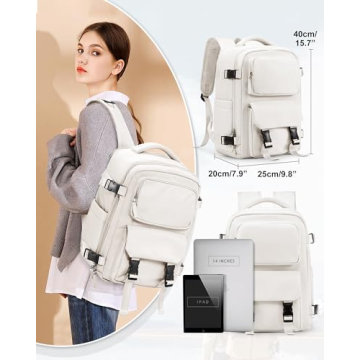 Expandable Flight Approved Carry-on Backpack for Travel