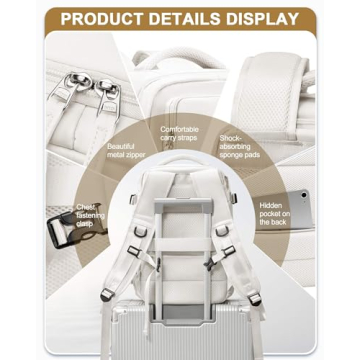 Expandable Flight Approved Carry-on Backpack for Travel