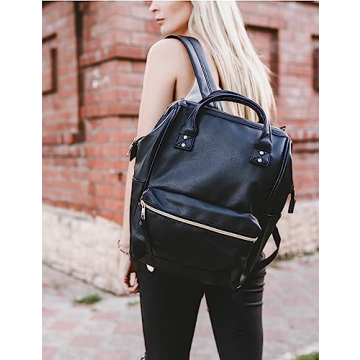 Kah&Kee Leather Backpack - Versatile for Work & Travel