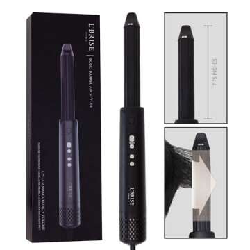 L’Brise Paris Air Wrap Hair Styler, 1.25 Inch, Hair Dryer, Curling Iron, & Hair Straightener in 1 ...