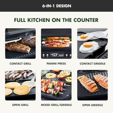 GreenPan 6-in-1 Multifunction Contact Grill